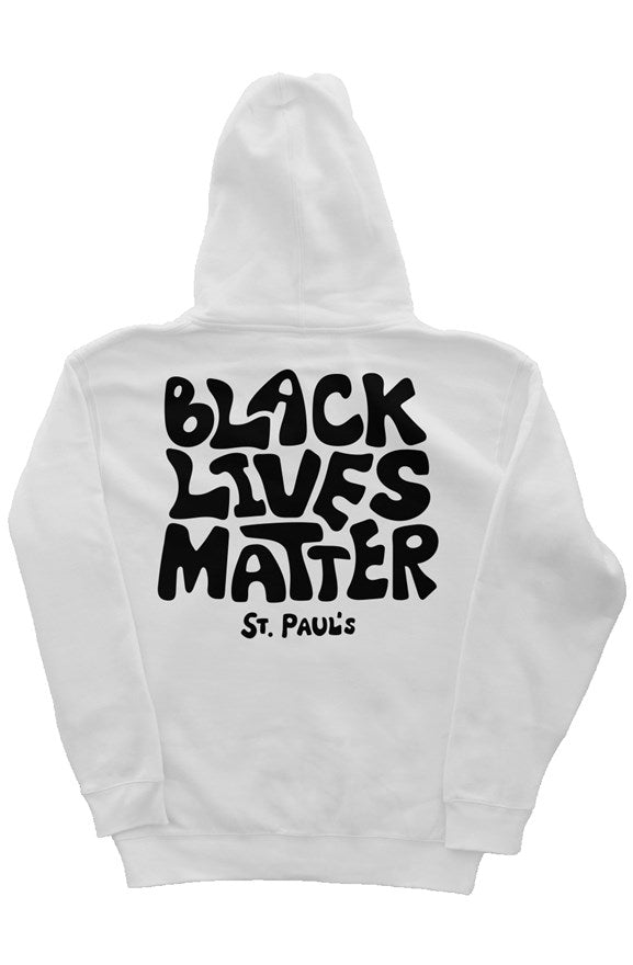 BLM Hoodie - St. Paul's White
