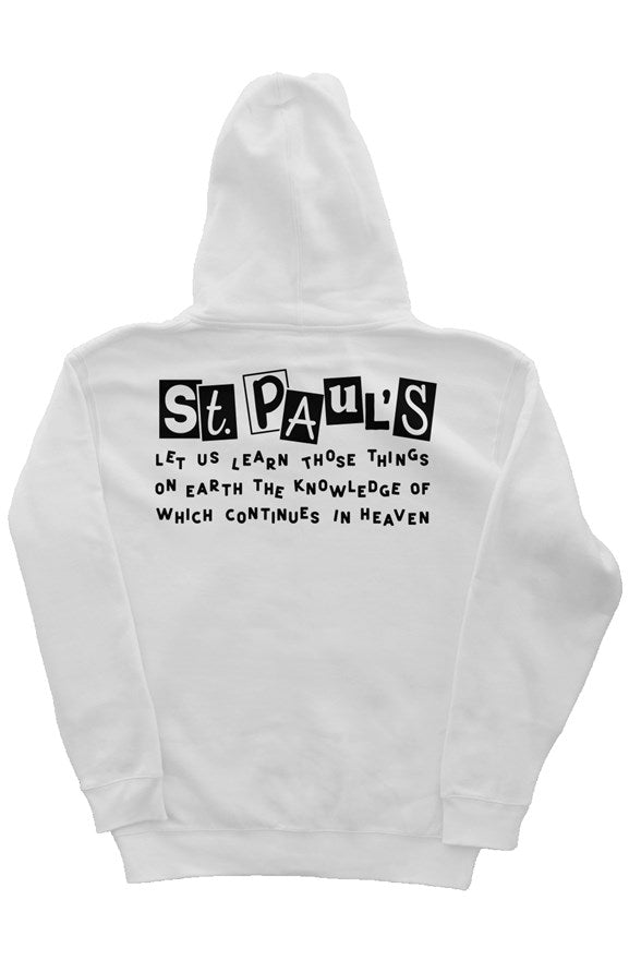 Block-Buster Hoodie - St. Paul's White