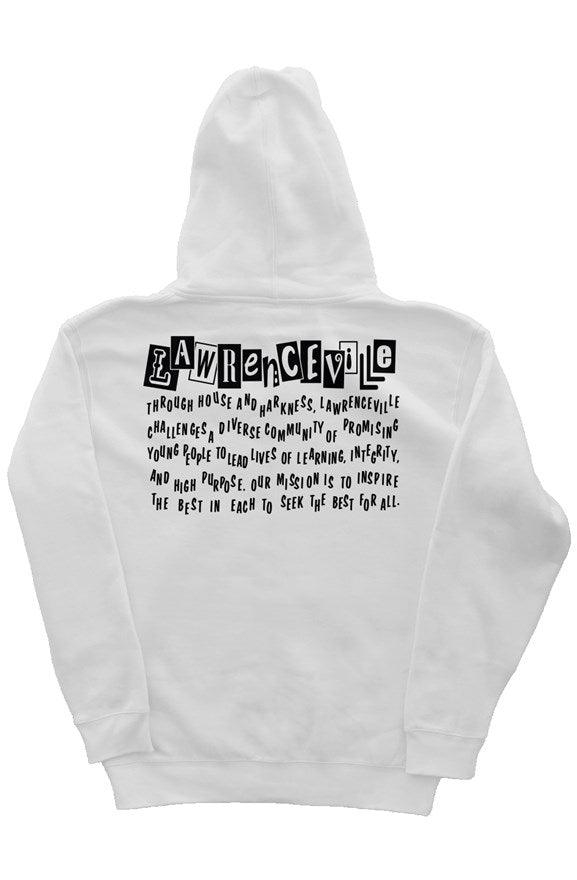 Block-Buster Hoodie - Lawrenceville White