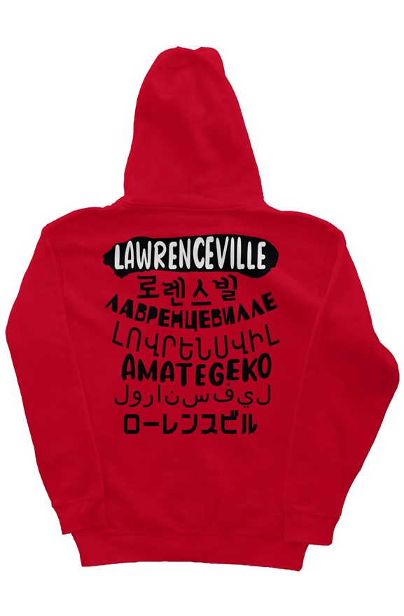 Global Citizen Hoodie - Lawrenceville Red