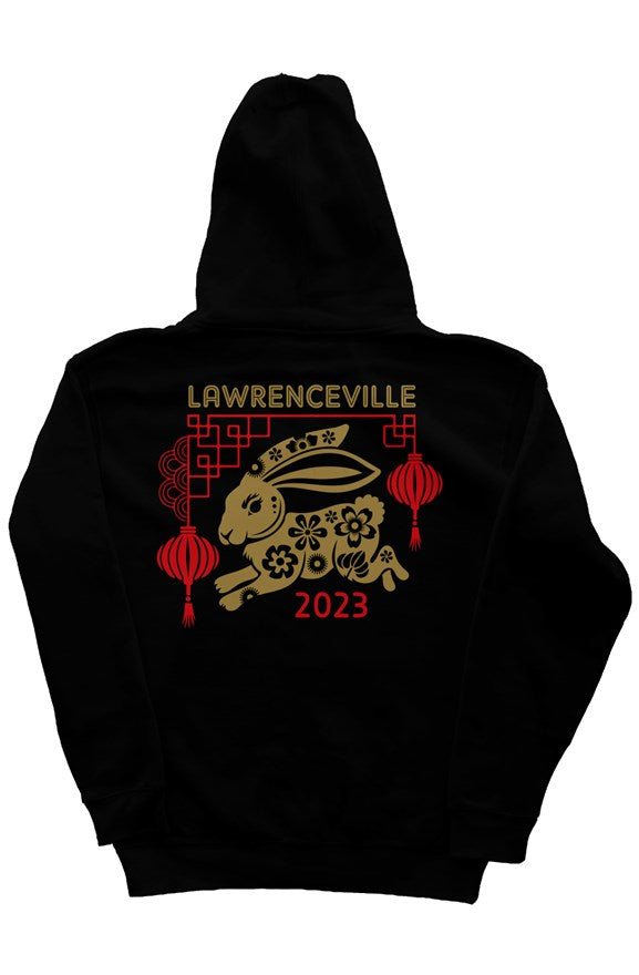 Chinese Lunar New Year Hoodie - Lawrenceville - Black