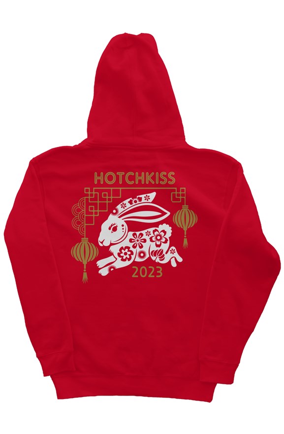 Chinese Lunar New Year Hoodie - Hotchkiss - Red