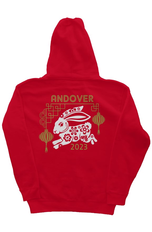Chinese Lunar New Year Hoodie - Andover - Red