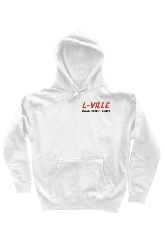 Black History Month Hoodie 2023 - Lawrenceville White